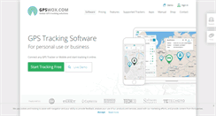 Desktop Screenshot of gpswox.com